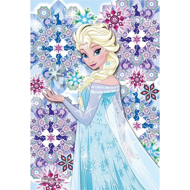 Yanoman Prism Art Jigsaw Petit Puzzle 97-169 Disney Frozen Elsa (70 Pieces)