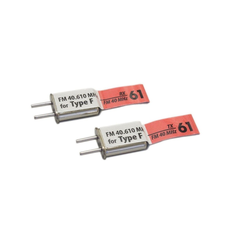 Kyosho 36210-F61 CRYSTAL SET FM40MHz-61BAND (FOR FUTABA)
