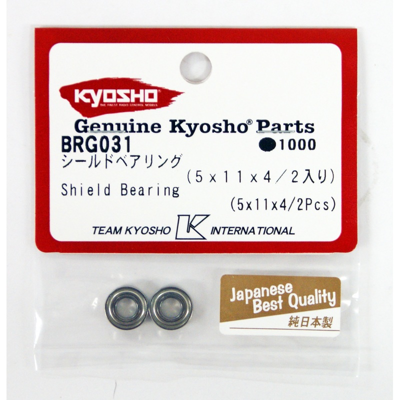 Kyosho BRG031 Shield Bearing (5x11x4/2Pcs)
