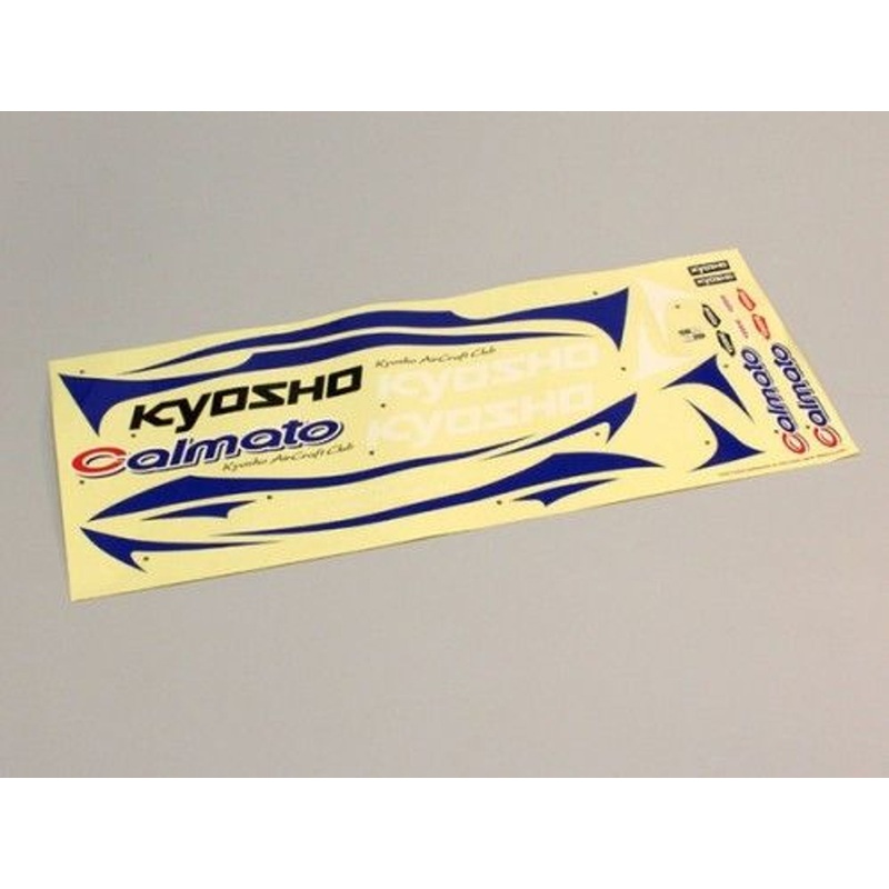 Kyosho 10050BL-03 Decal (CALMATO 1400 EP)(Blue)