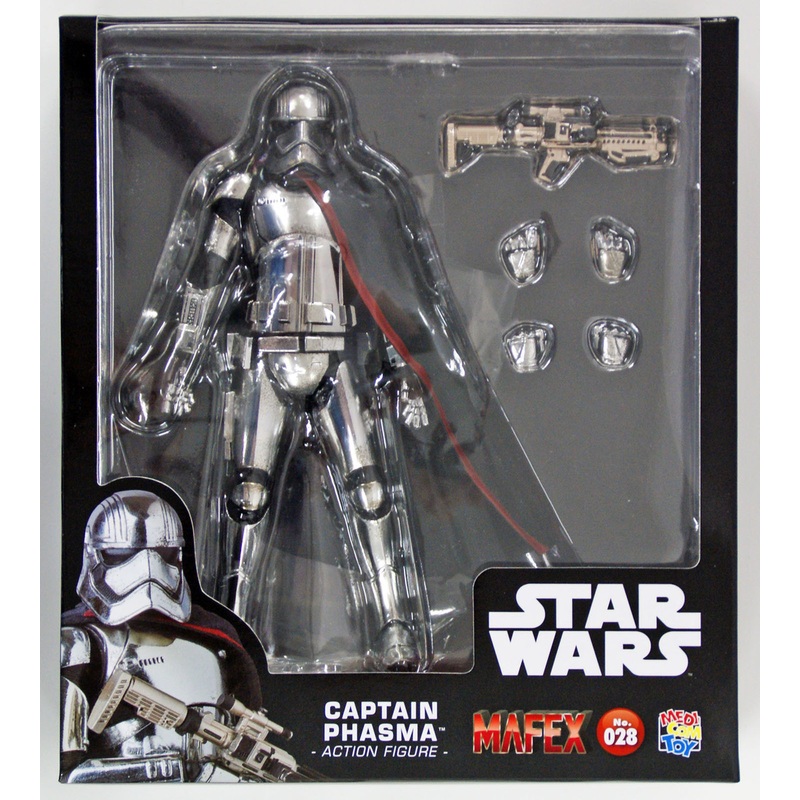 Medicom MAFEX 028 Star Wars The Force Awakens Captain Phasma Action Figure