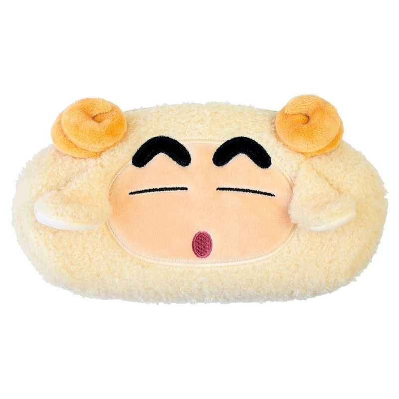 T’s Factory Crayon Shin-Chan Plush Face Pen Pouch Sheep