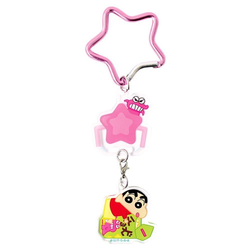 T’s Factory Crayon Shinchan Swaying Crane Keychain Chocobi