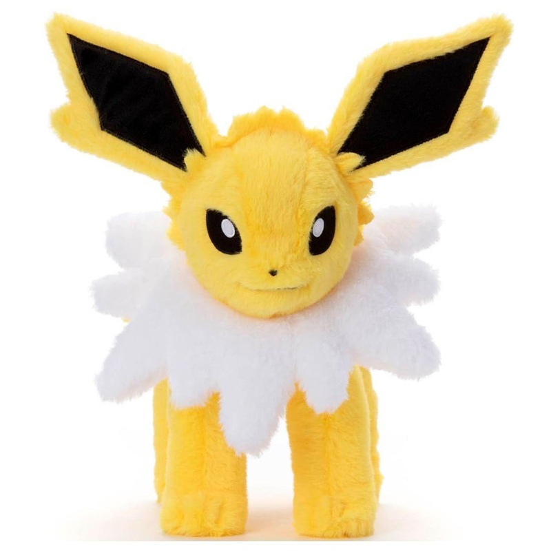 Takara Tomy Pokemon Kuta Kuta Tatta Plush M Jolteon