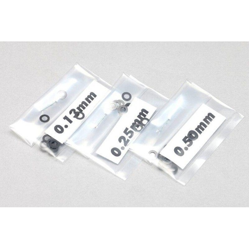 Yokomo ZC-S25A Spacer Shim Each 20 Pieces Pack 2.5 Diameter