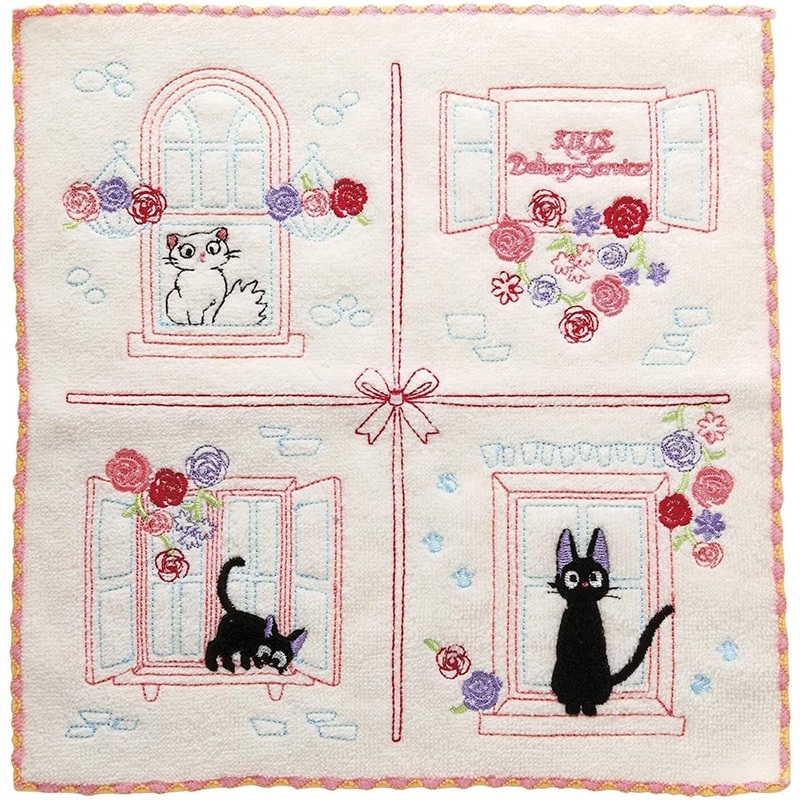 Marushin Studio Ghibli Kiki’s Delivery Service ‘Relaxing by the window’ Mini Towel