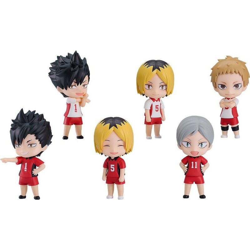 ORANGE ROUGE Nendoroid Surprise: Haikyu!! 03 Nekoma Edition Figures Complete Box