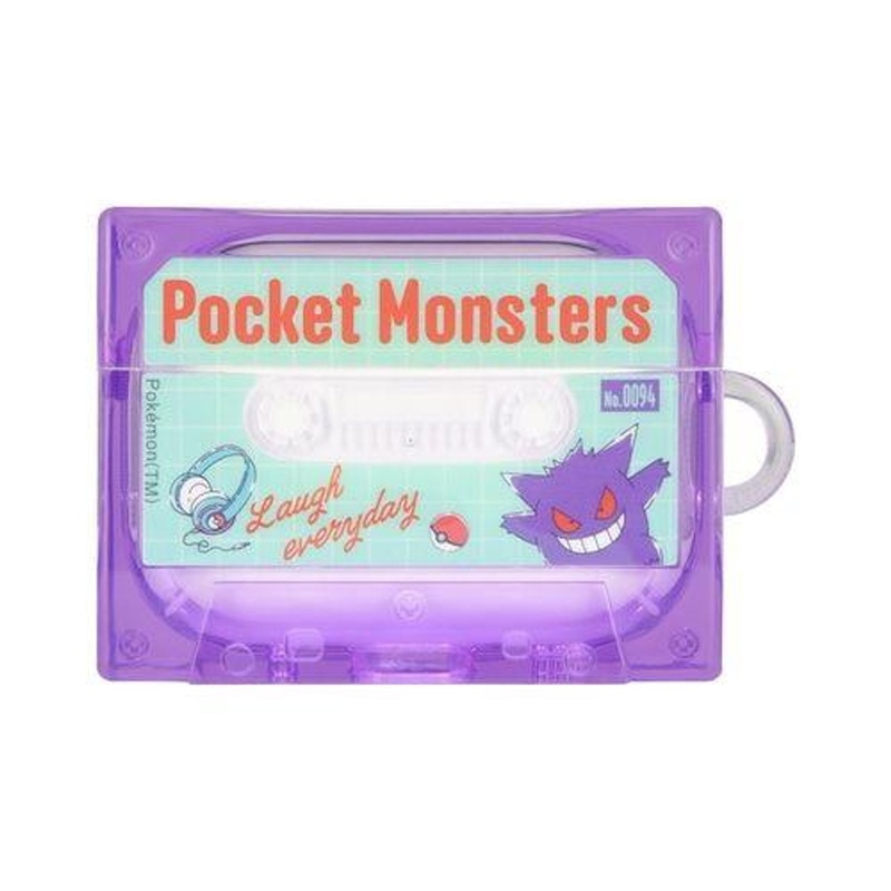 Pokemon Center AirPods Pro (2nd Generation) / AirPods Pro Compatible Cassette Tape Style Case Gengar