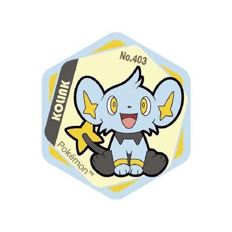Pokemon Center Hexagonal Acrylic Magnet Vol. 5 Shinx