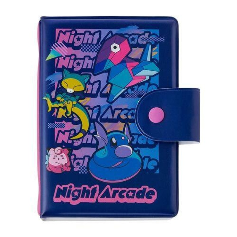 Pokemon Center Original Sticker Book Night Arcade