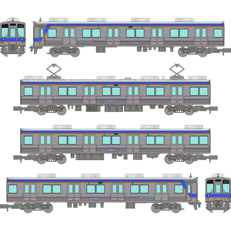 Tomytec Nankai Electric Railway Series 9000 4 Cars Set A (N scale)