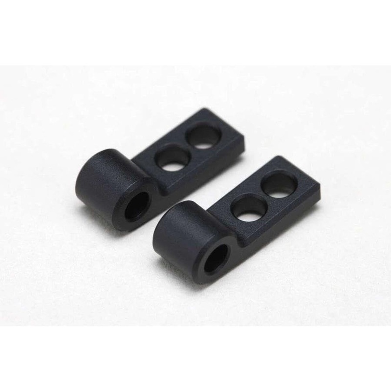 Yokomo MD-016PR Rear Body Post Base (2 Pieces) MD1.0/2.0 For Use With Aluminum