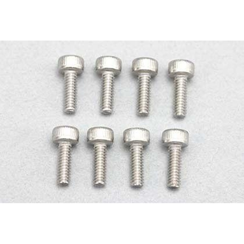 Yokomo ZC-C26SA M2x6mm Cap Screw Stainless Steel 8 Pieces