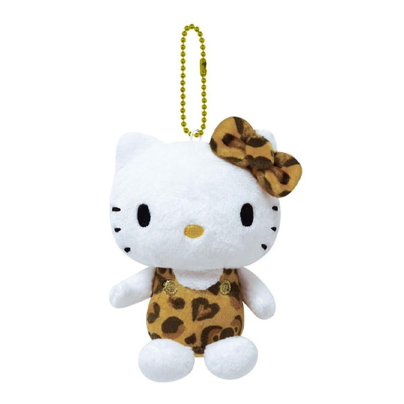 Kcompany Sanrio Hello Kitty Leopard Print BC Mascot (Brown)