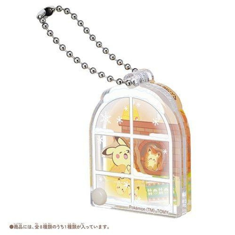 Pokemon Center PokePeace Moving Acrylic Charm Collection  ~Cozy Winter~
