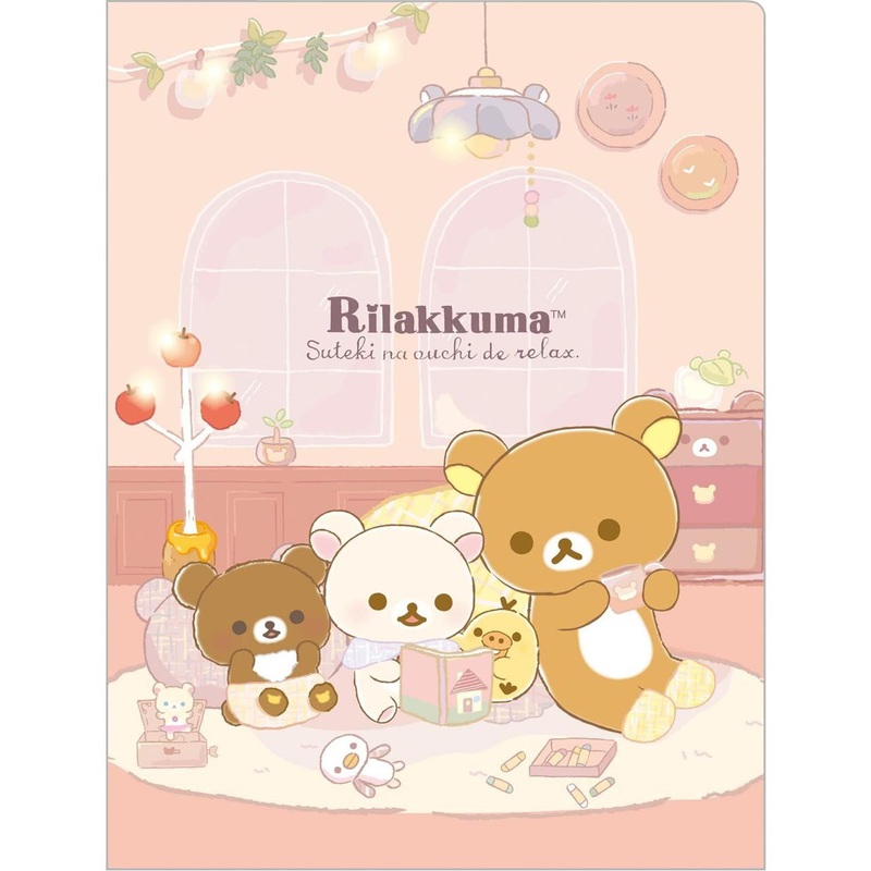 San-x Rilakkuma Rilakkuma Clear Holder 10 PFA 13902