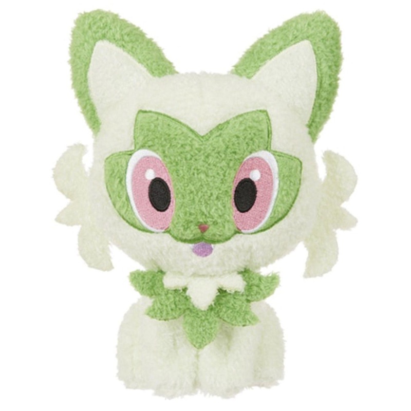 Sekiguchi Pokemon Sprigatito Mokomoko Puchi Plush