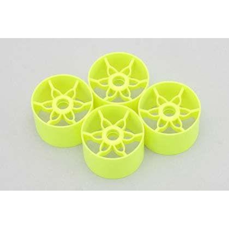 Yokomo Yx-274YA Front Wheel (4 Pieces) Diameter YR-x12 For Use With Yellow
