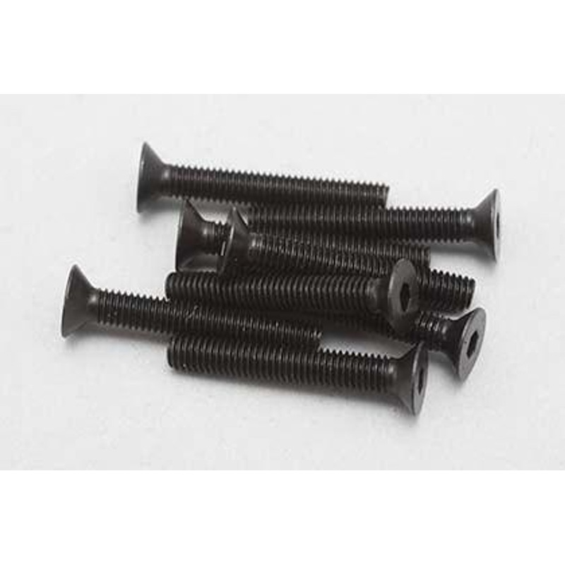 Yokomo ZC-F320A M3x20mm FH Socket Screw 8 Pieces