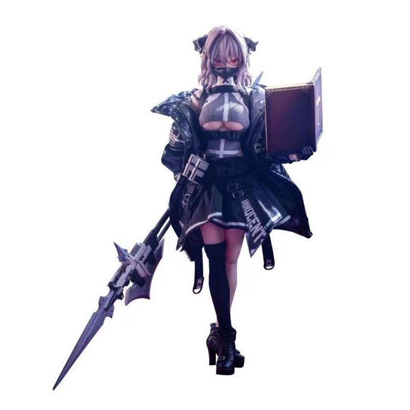 amiami HASUKI pocket art Series PA009  Succubus Sister Friede Regular Ver. 1/12 Complete Action Figure