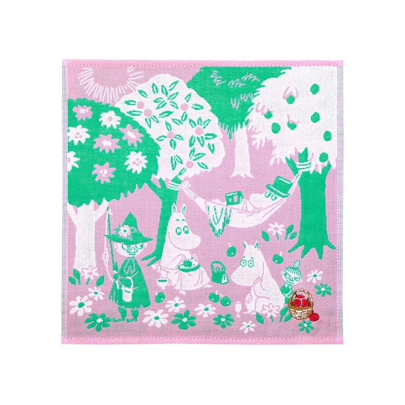 Moomin Triple Gauze Handkerchief Picnic