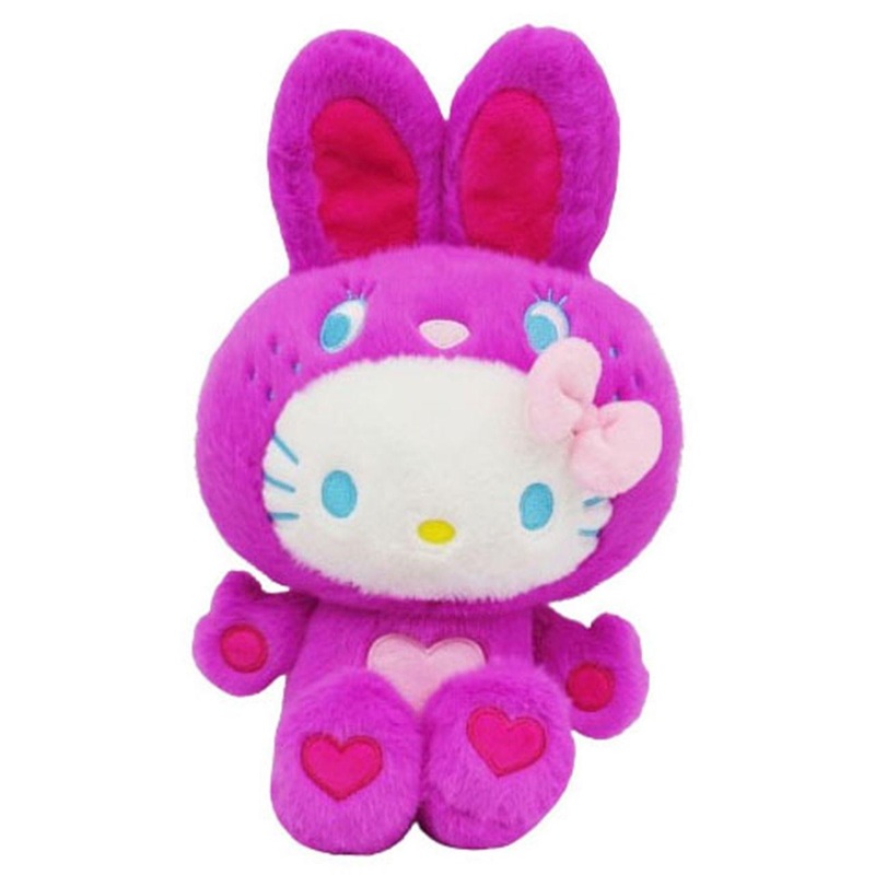Nakajima Hello Kitty Colorful Bunny Plush S PU