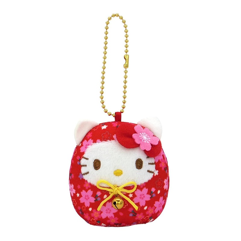 Nakajima Sanrio Sakura Daruma MC Hello Kitty RD