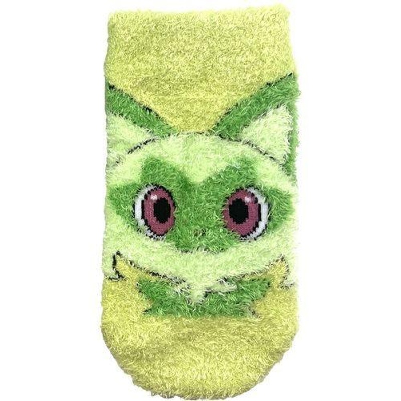 Pokemon Center Fluffy Socks Sprigatito LGR Kids (13-18cm)