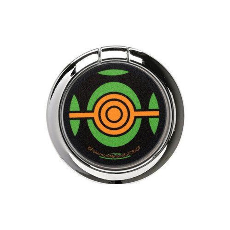 Pokemon Center iFace Finger Ring Holder Flat Type Dark Ball