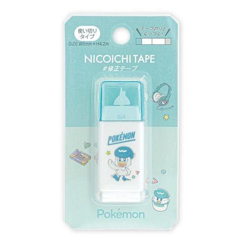 Pokemon Center Nicoichi Correction Tape / Quaxly