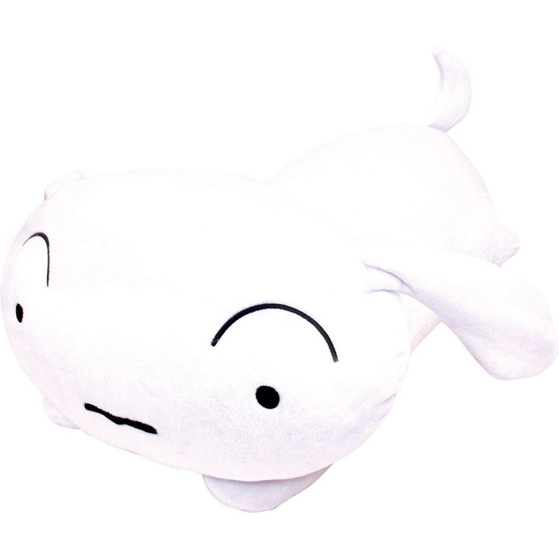 T’s Factory Crayon Shin-Chan Mochi Lying Down Cushion Shiro