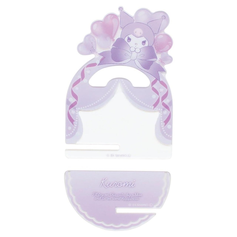 T’s Factory Sanrio Acrylic Can Badge Stand Kuromi