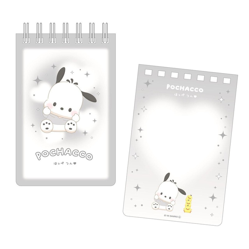 T’s Factory Sanrio Cheek Poking Mini Ring Memo Pochacco