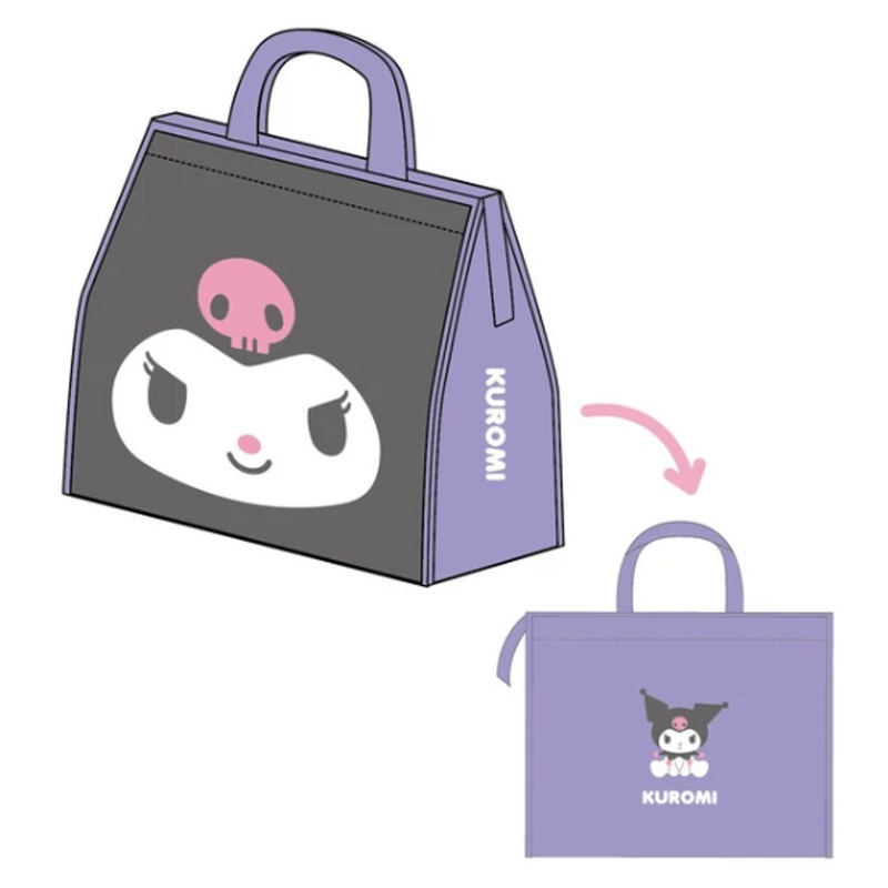 T’s Factory Sanrio Extra Large Souvenir Bag Kuromi