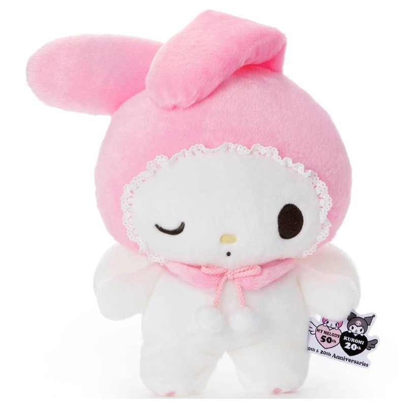 Takara Tomy Sanrio Pyokorin Plush My Melody (50th Anniversary)