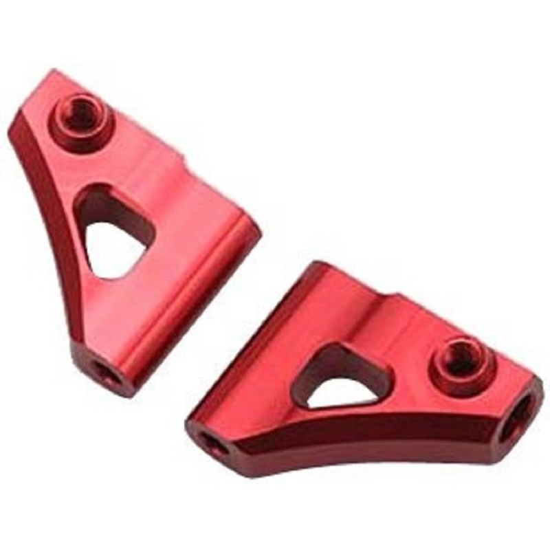 Yokomo D-141R Aluminum Front Upper A Arm L R A Arm Kit For (Red)