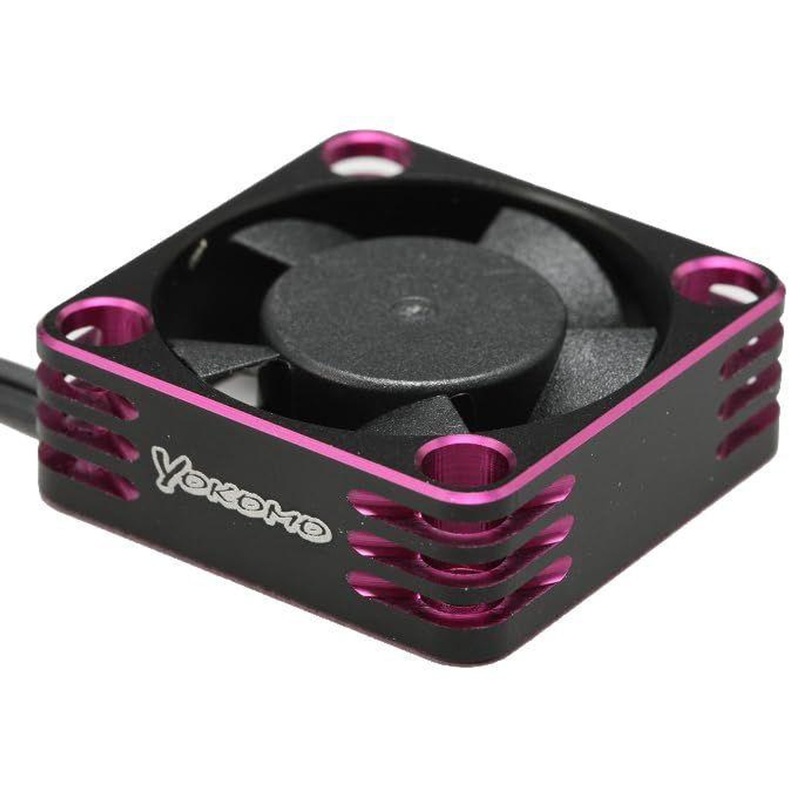 Yokomo D-CFPA 30mm Aluminum Frame Fan Purple