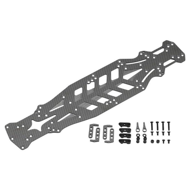 Yokomo Y2-002TSA Teams Lightweight Flex Chassis Set RD/SD S
