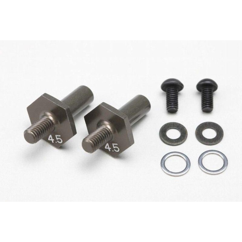 Yokomo Z2-010AFA S2AJ Front Axle (4.5mm Hub/0.5 Spacer/2 Pieces)