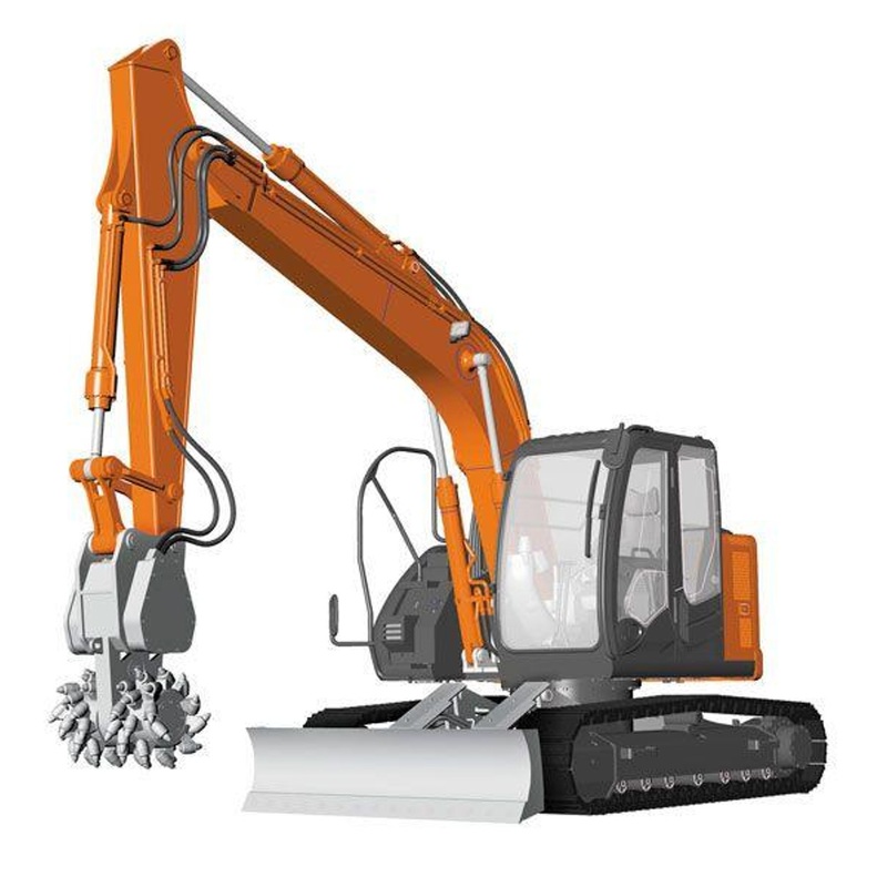 Hasegawa 1/35 Hitachi Construction Machinery Hydraulic Excavator ZAXIS135US Cutting Cutter Specification Machine Plastic Model