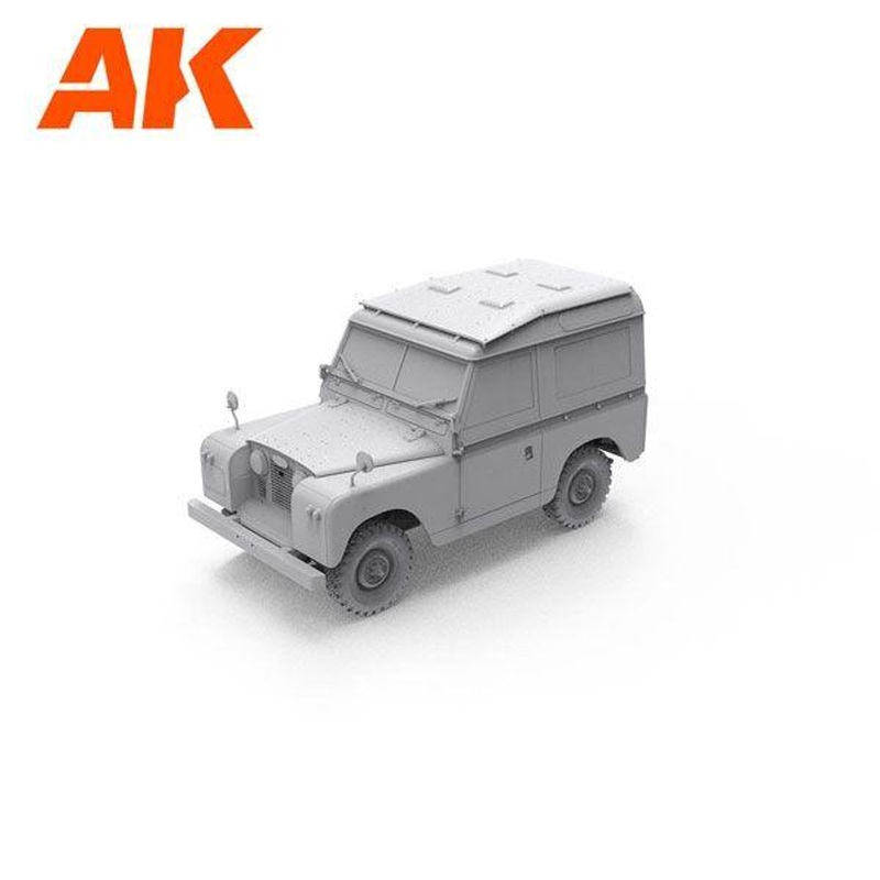 Platz 1/35 Land Rover 88 Series IIA Station Wagon Plastic Model