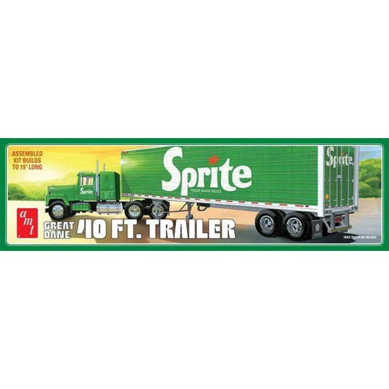 Platz AMT 1/25 Great Dane 40 Feet Trailer “Sprite” Plastic Model