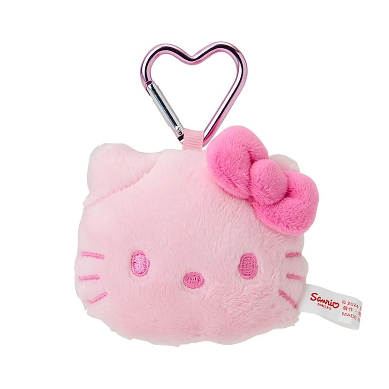Sanrio Other Face-Shaped Mascot Holder Kao (I Love Hello Kitty) Pink 087572