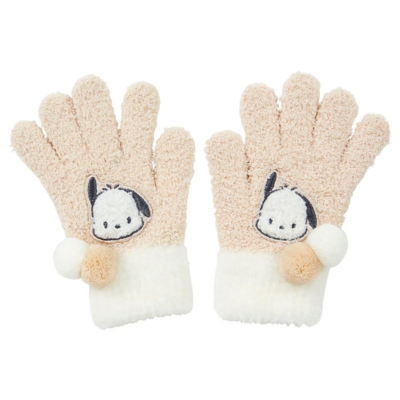 Sanrio Pochacco Kids Stretchy Gloves for Children Winter Protection 253286