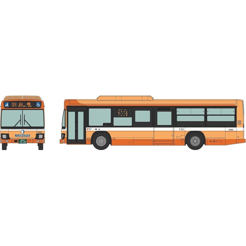 Tomytec The Bus Collection Plus BP6 Shinki Bus (N scale)