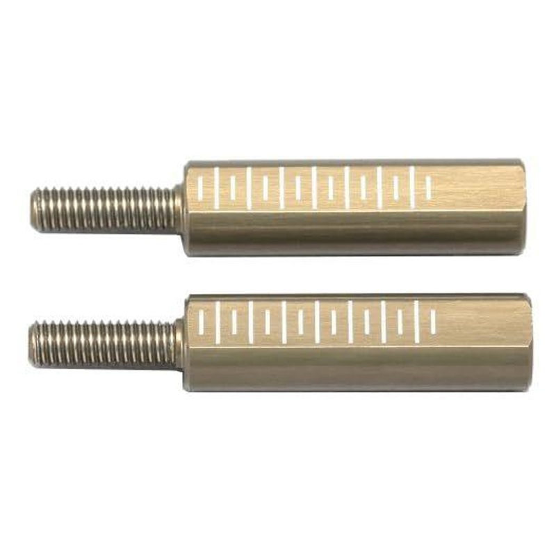 Yokomo D-156-21AA 21mm F.L. Rod End Adapter Diameter YD-2 For Aluminum Hard Coat