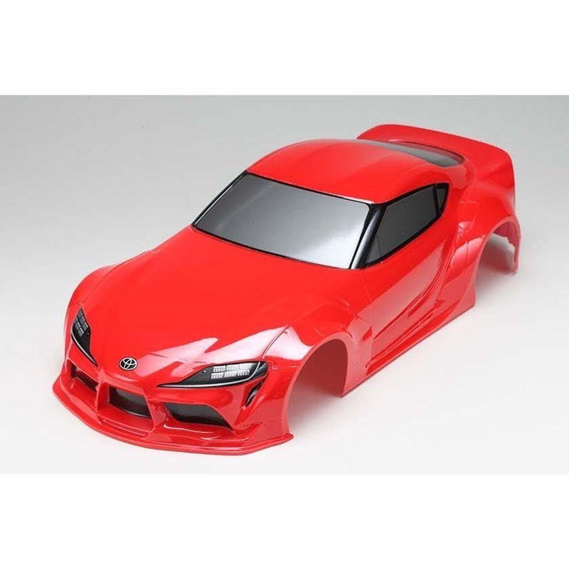 Yokomo SD-GRA90RB Pandem Gr Supra Body (Red) For Drift Car (With Light Decal / Pre-Cut)