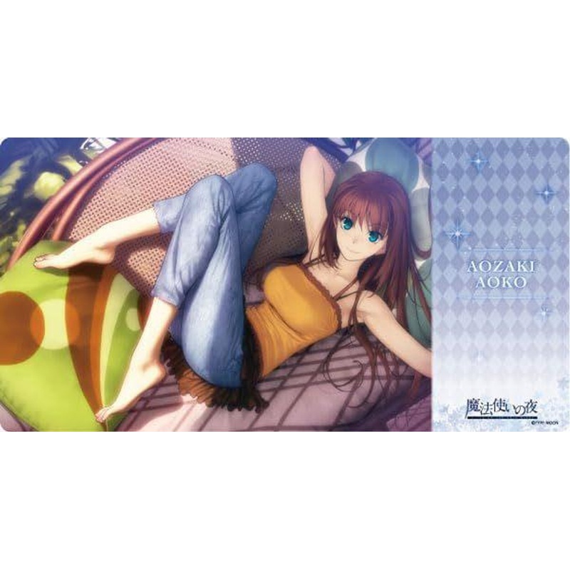 Bushi Road Creative Character Universal Rubber Mat Slim Mahou Tsukai No Yoru “Aoko Aozaki”