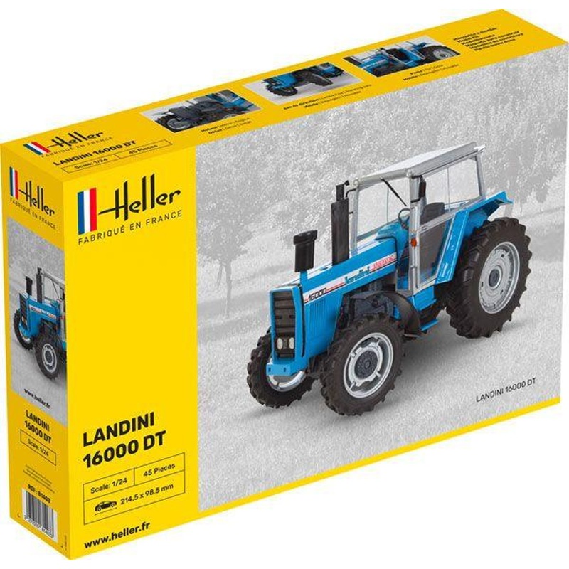 Heller 1/24 Landini 16000 DT Plastic Model