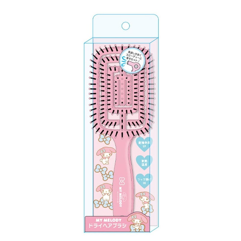 Kcompany Sanrio Characters Dry Hair Brush My Melody